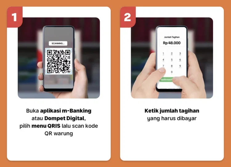 Panduan Top Up Saldo via QRIS - Scan Barcode dan Masukkan Jumlah